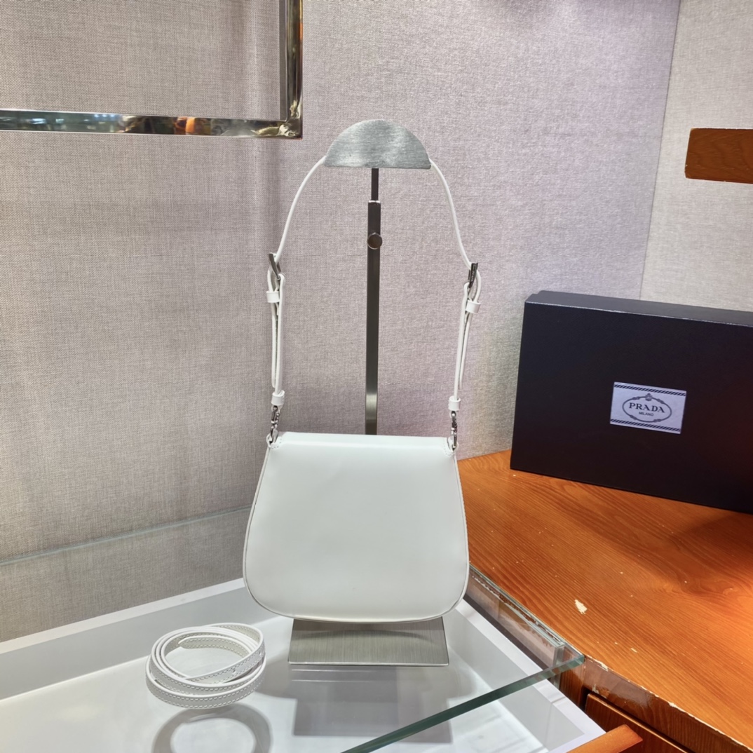 Prada Cleo brushed leather mini bag