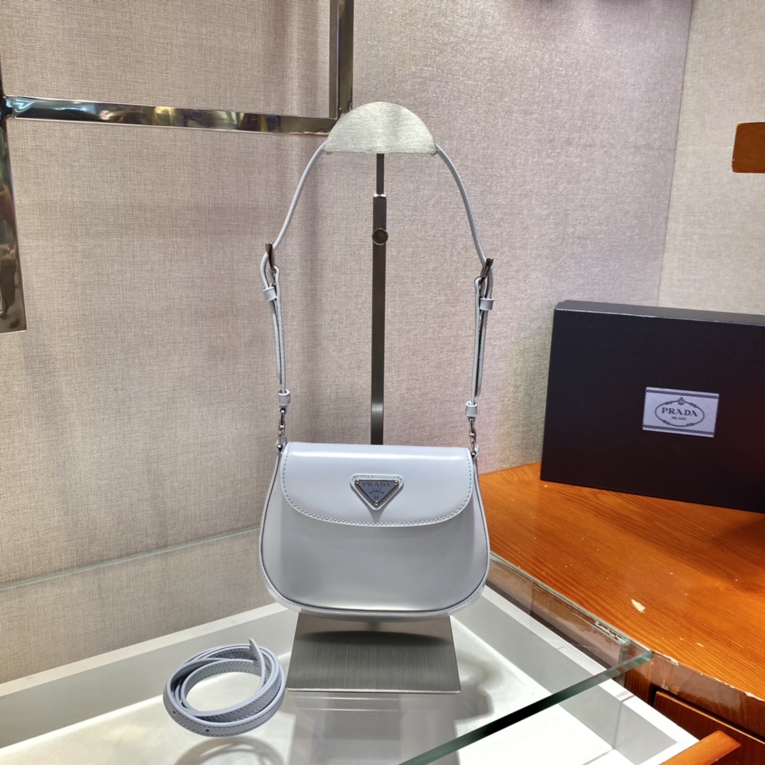 Prada Cleo brushed leather mini bag