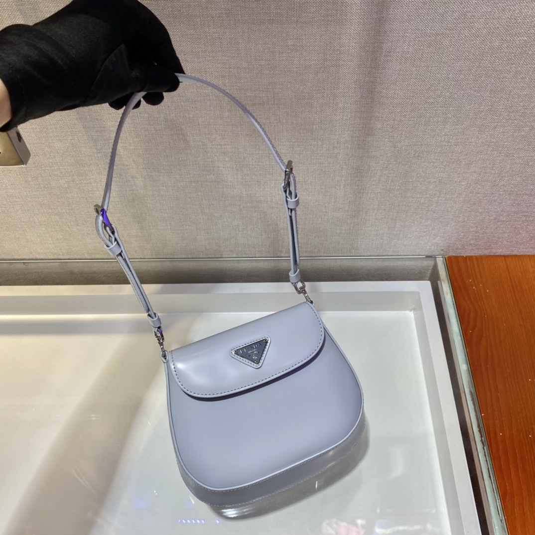 Prada Cleo brushed leather mini bag