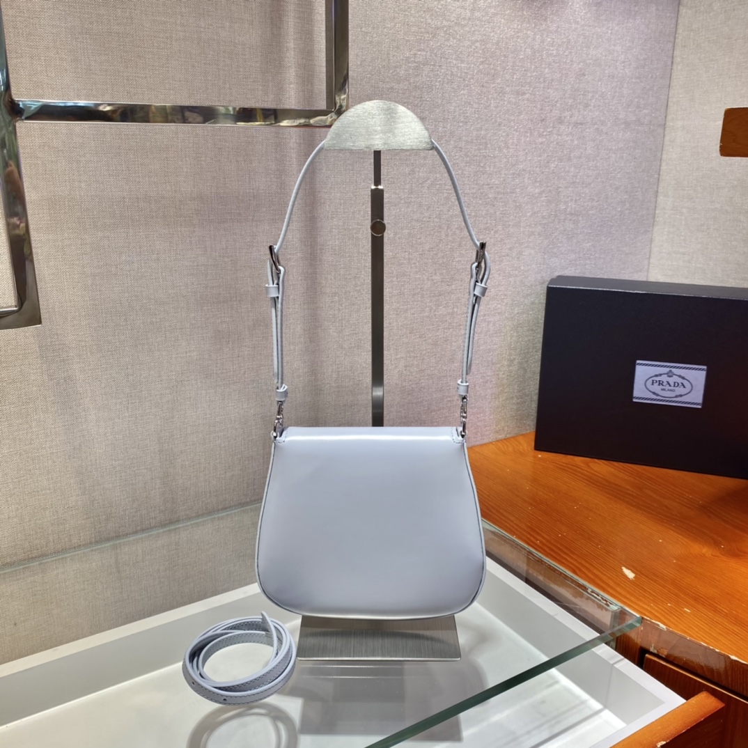 Prada Cleo brushed leather mini bag