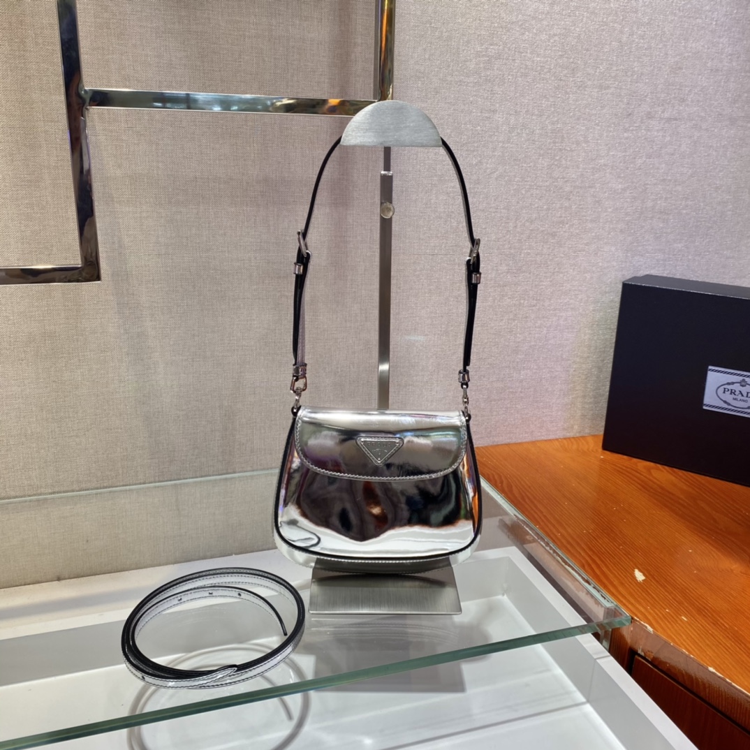 Prada Cleo brushed leather mini bag