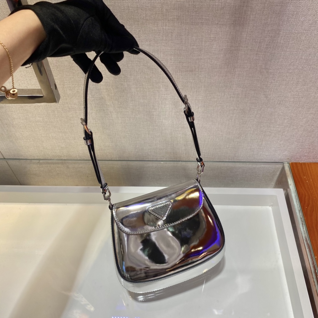Prada Cleo brushed leather mini bag