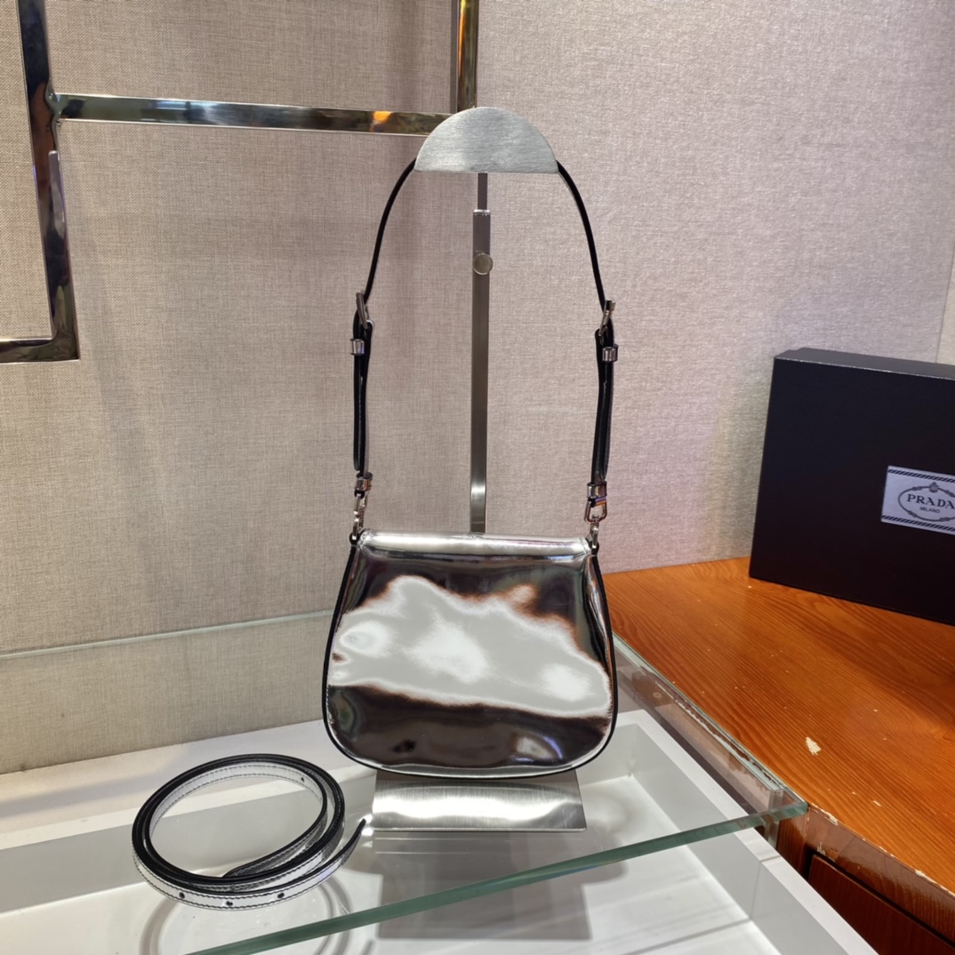 Prada Cleo brushed leather mini bag