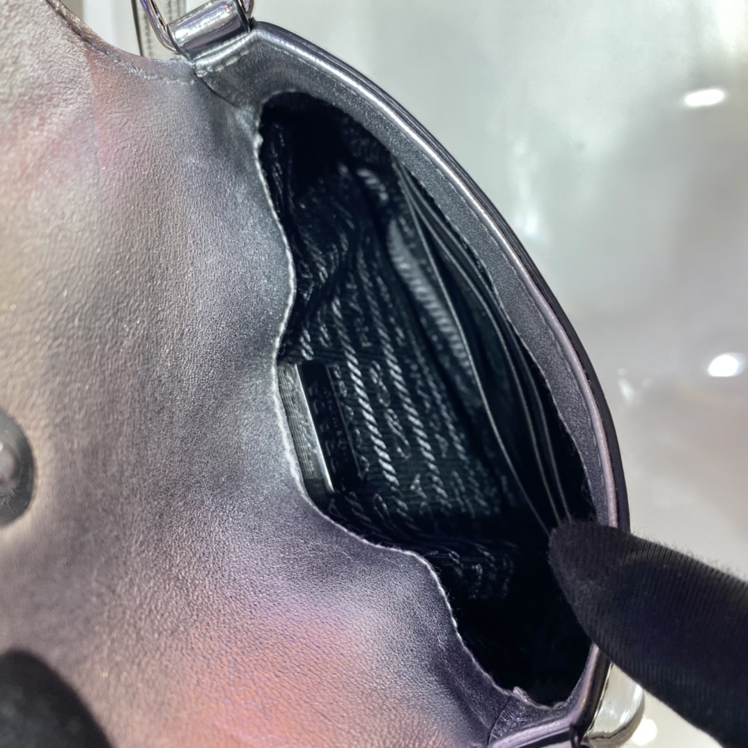 Prada Cleo brushed leather mini bag