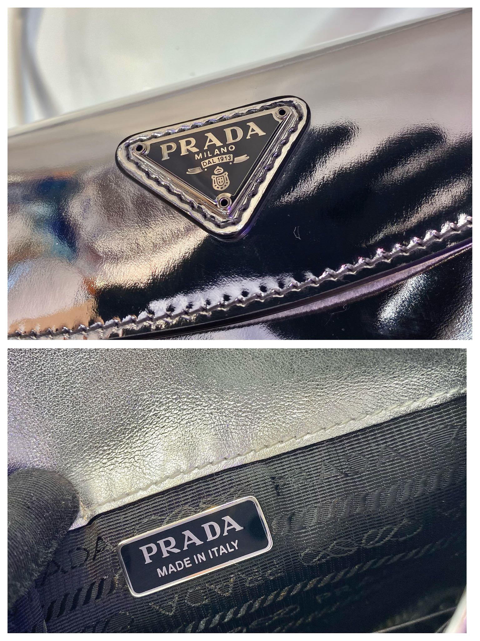 Prada Cleo brushed leather mini bag