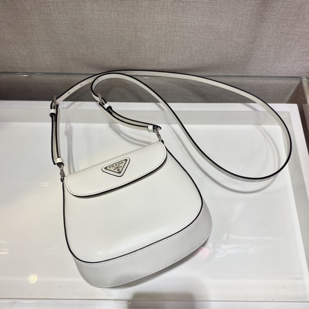 Prada Cleo brushed leather mini bag