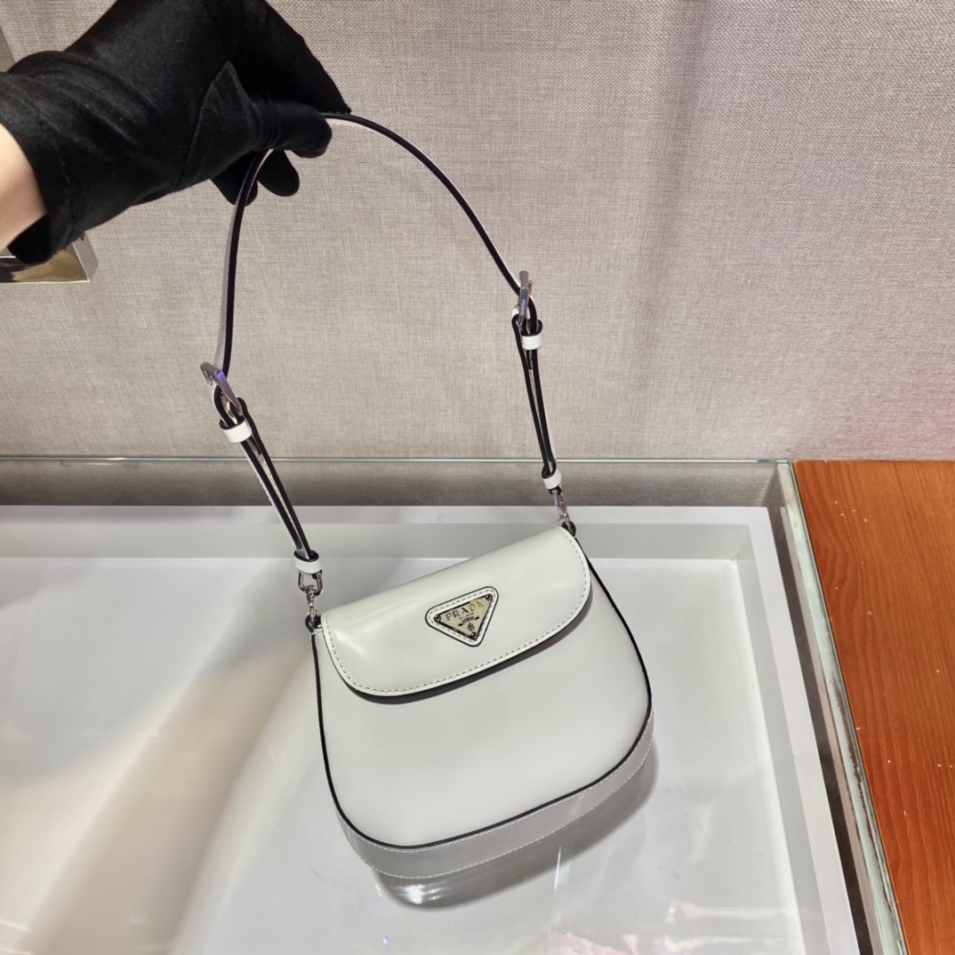 Prada Cleo brushed leather mini bag