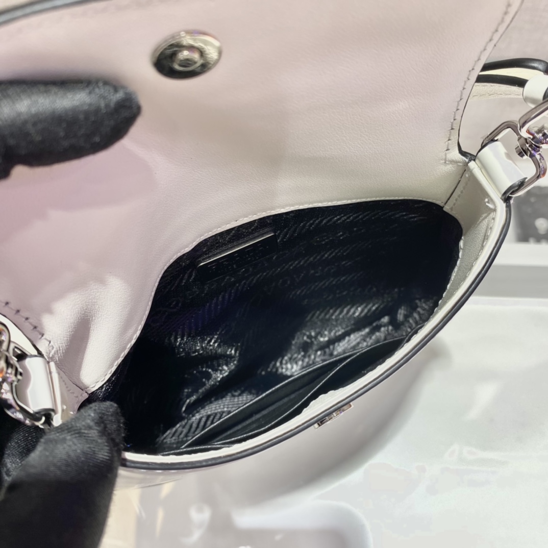 Prada Cleo brushed leather mini bag