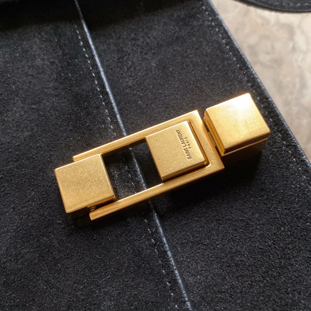 LE CARRÉ SATCHEL  SAINT LAURENT LEATHER