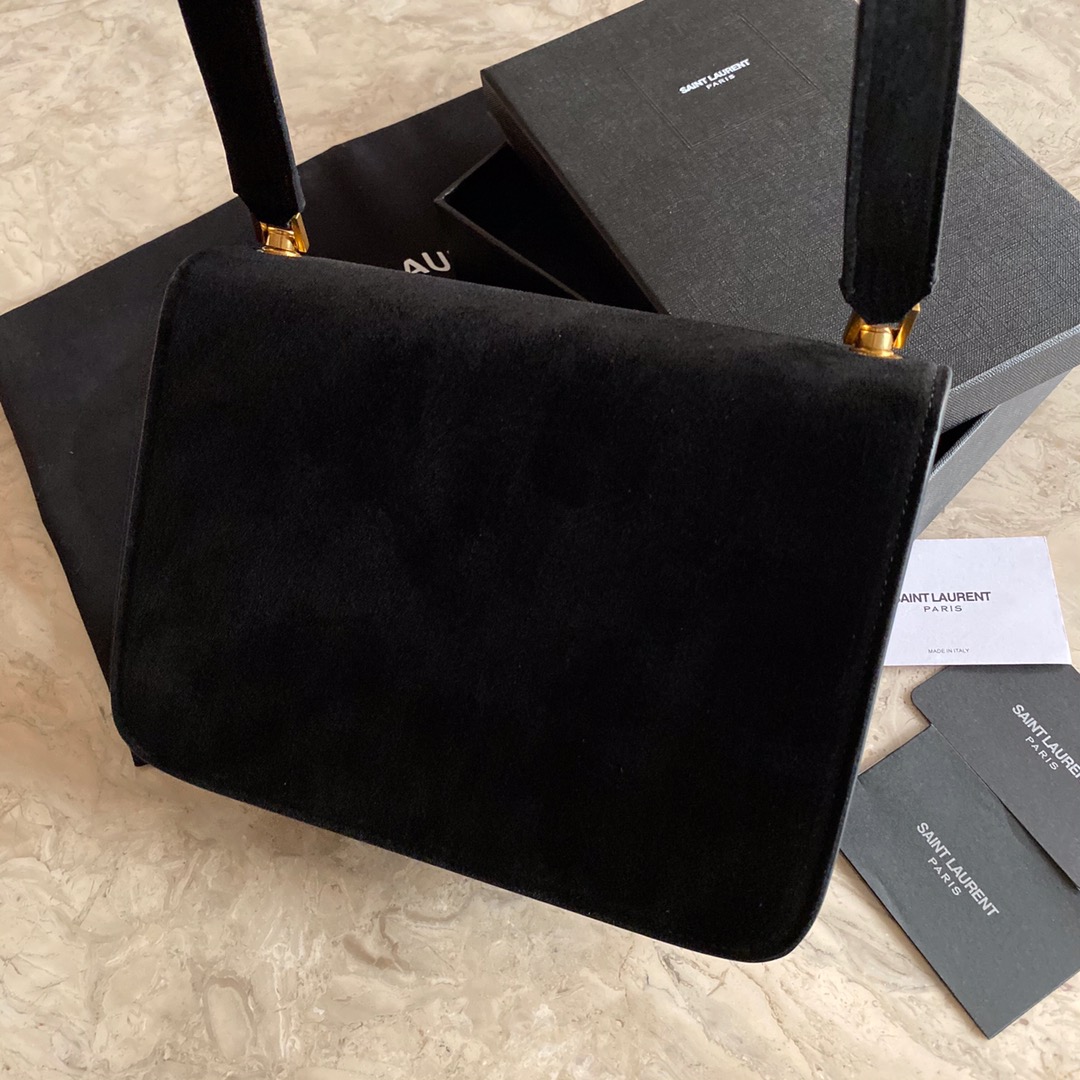 LE CARRÉ SATCHEL  SAINT LAURENT LEATHER