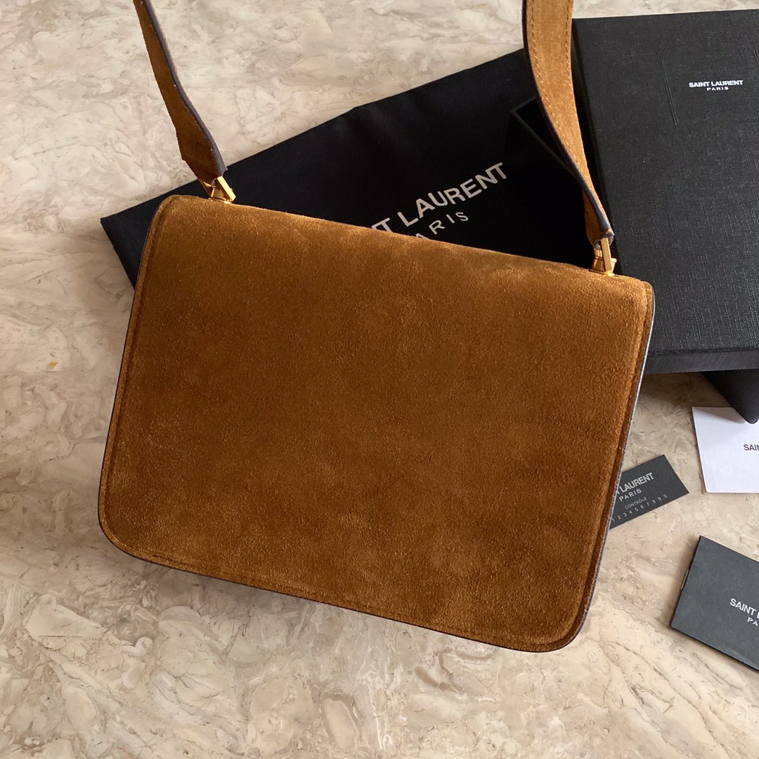 LE CARRÉ SATCHEL  SAINT LAURENT LEATHER