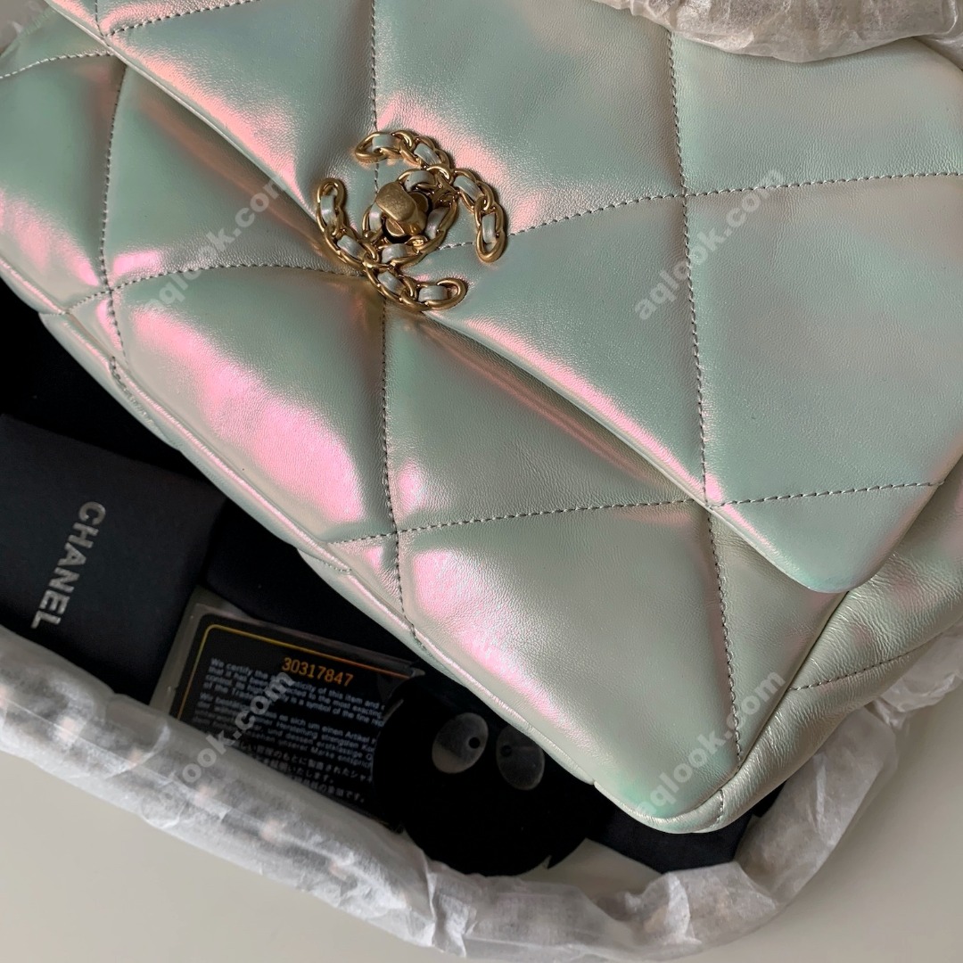 AS1161 chanel 19 large flap bag, CHANEL HANDBAGS