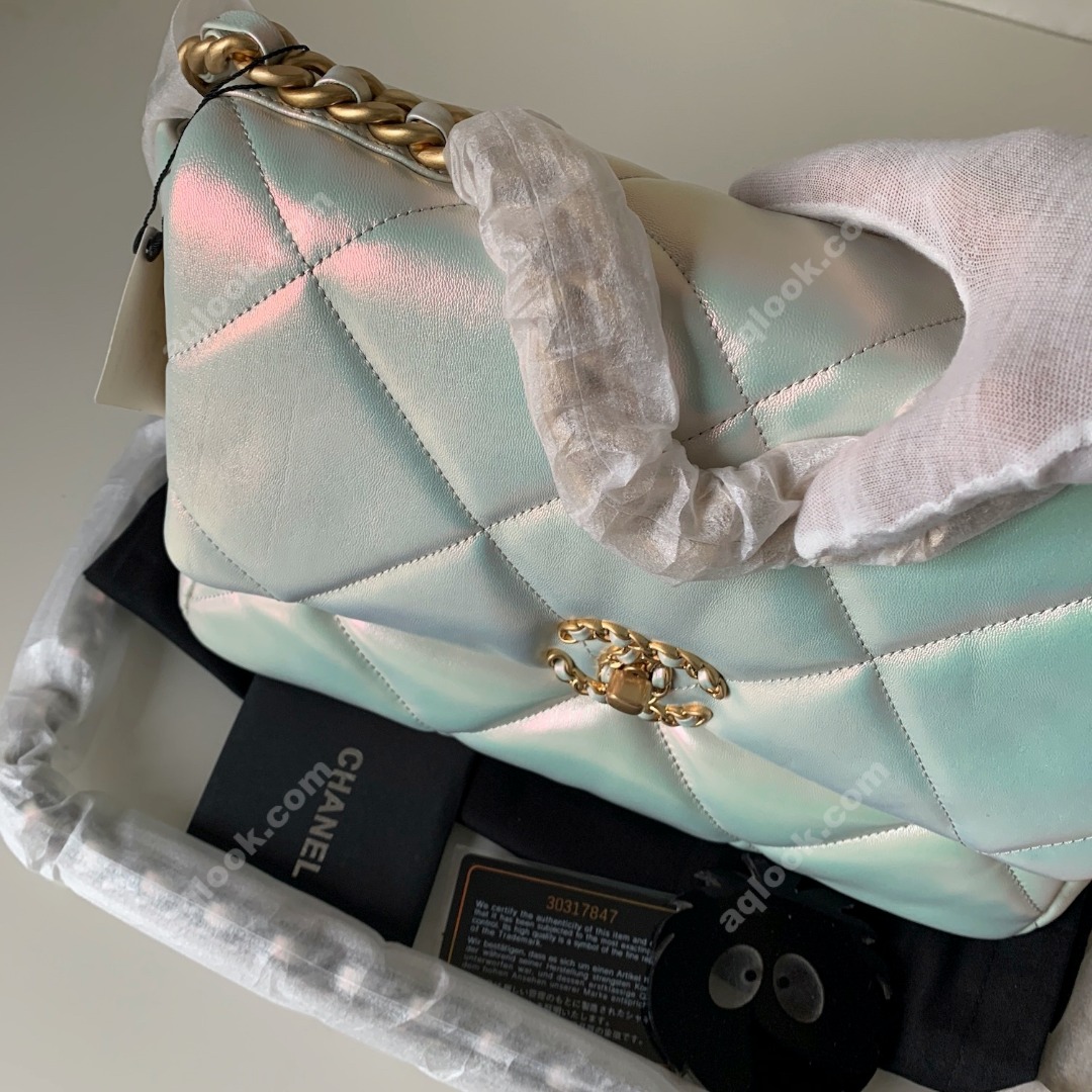 AS1161 chanel 19 large flap bag, CHANEL HANDBAGS