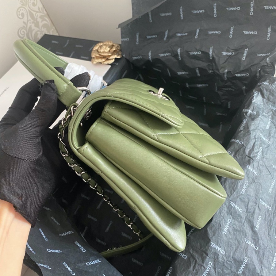 A92236, Small Flap Bag with Top Handle