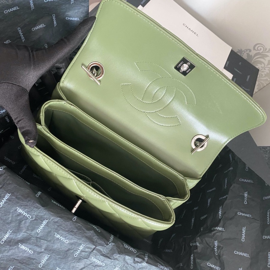 A92236, Small Flap Bag with Top Handle
