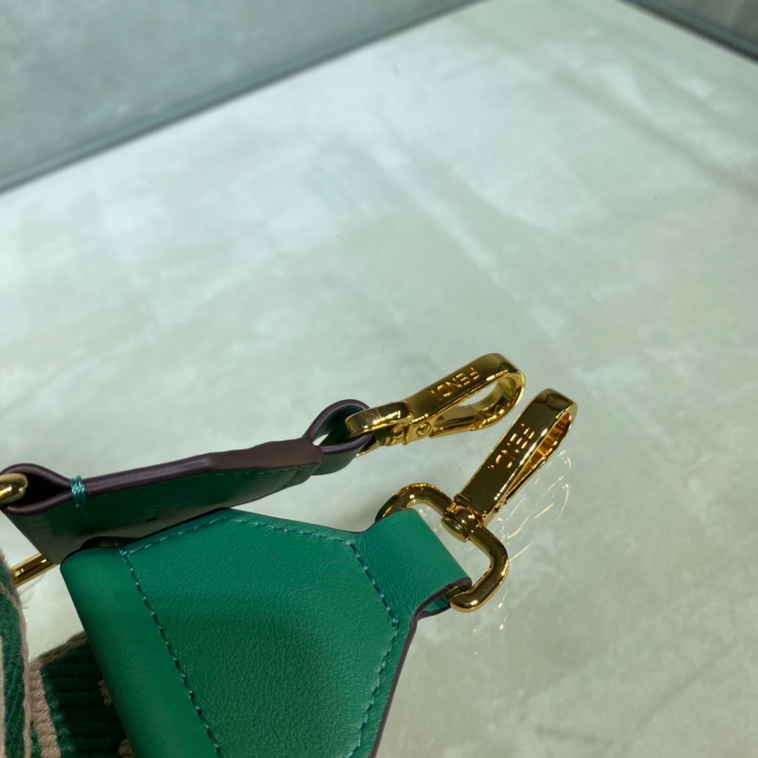 STRAP YOU, Beige ribbon shoulder strap, FENDI BAG ACCESSOIRES