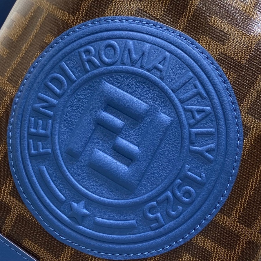 MON TRESOR, FENDI MULTICOLOR FABRIC BAG