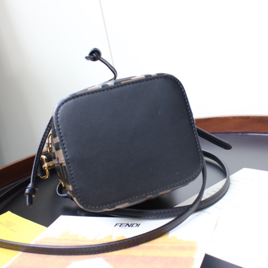 MON TRESOR, Fendi Brown leather mini-bag
