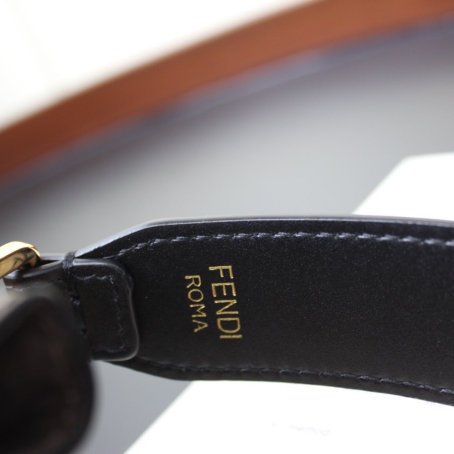 MON TRESOR, Fendi Brown leather mini-bag