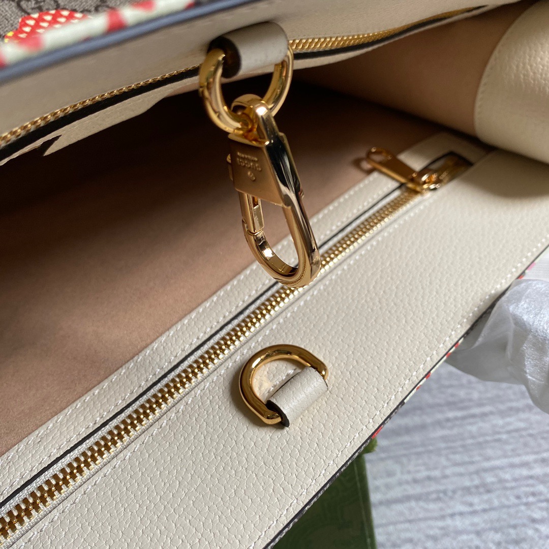 659980  Gucci Les Pommes large tote