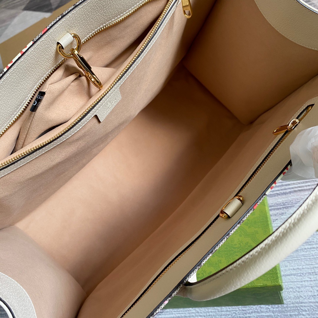 659980  Gucci Les Pommes large tote