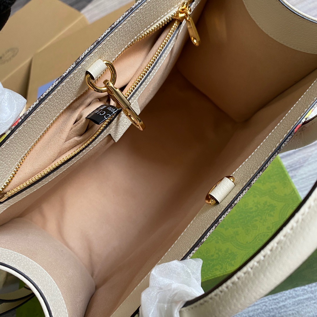 659983  Gucci Les Pommes small tote