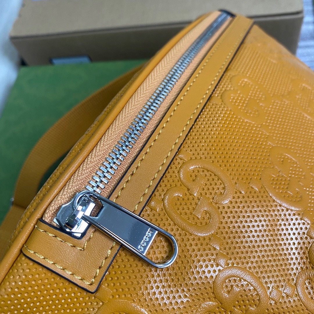 658582 GG embossed belt bag