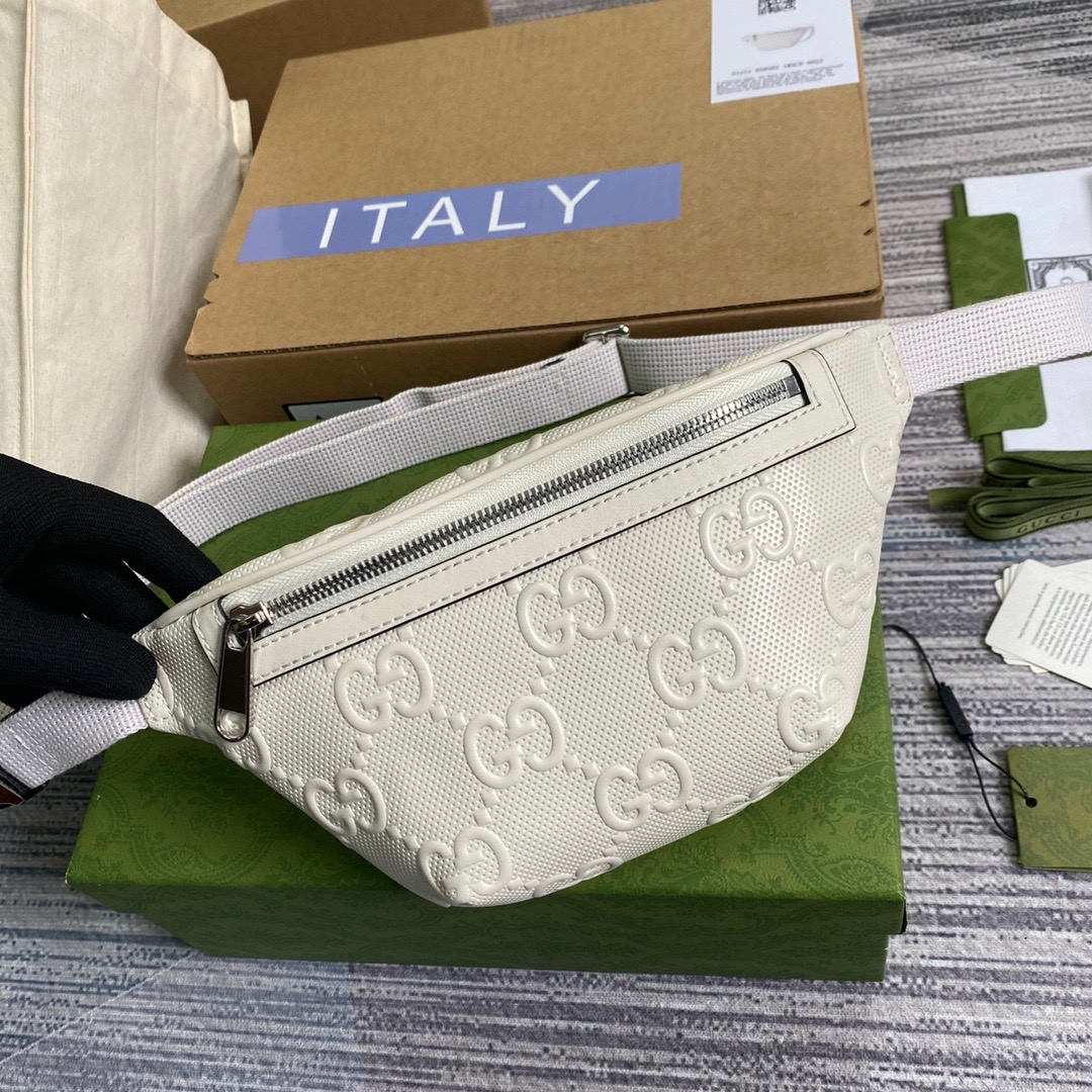 658582 GG embossed belt bag