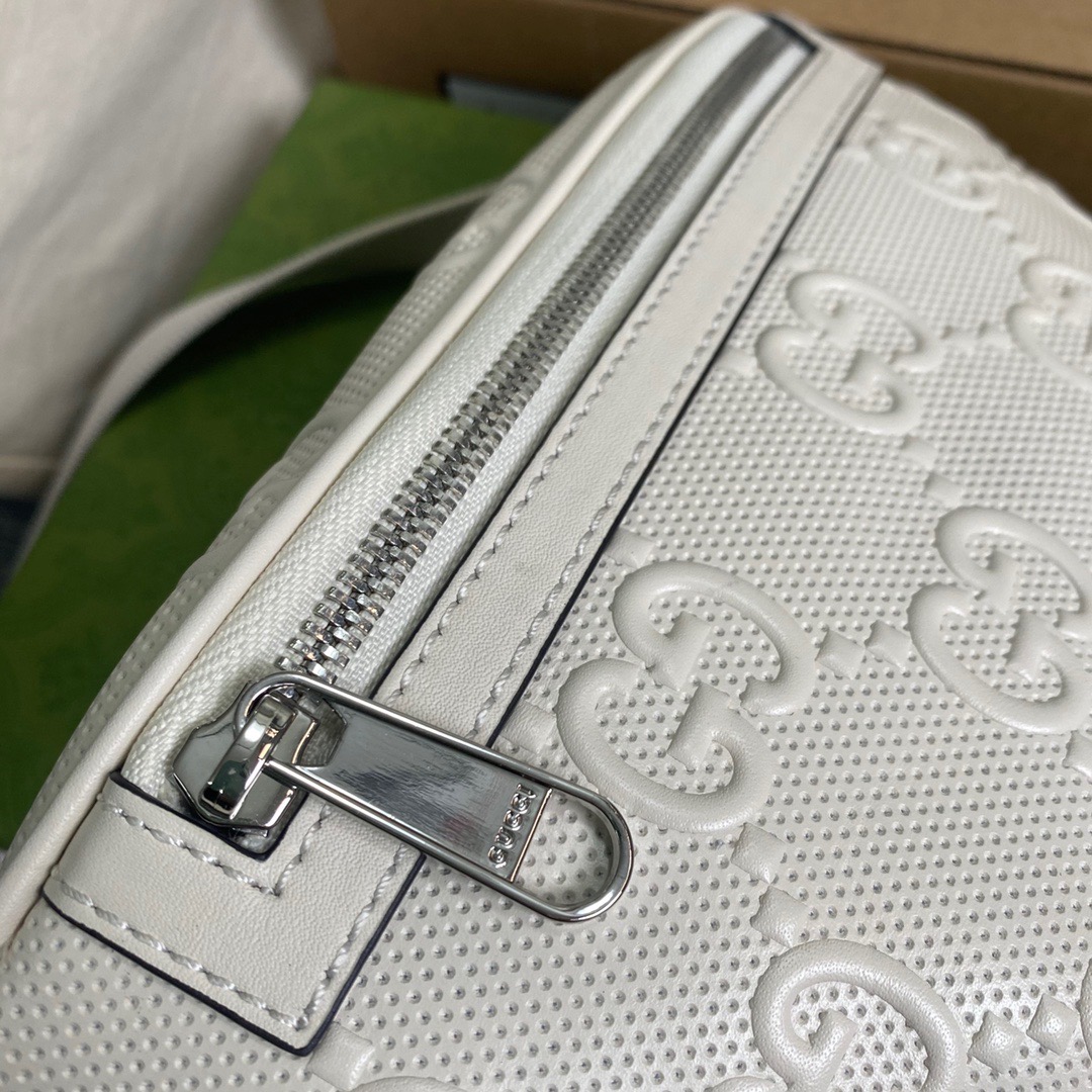 658582 GG embossed belt bag