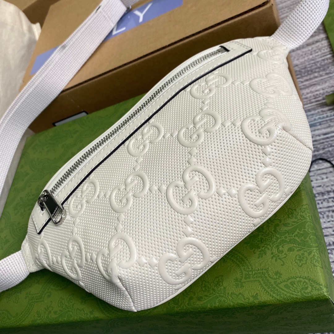 658582 GG embossed belt bag
