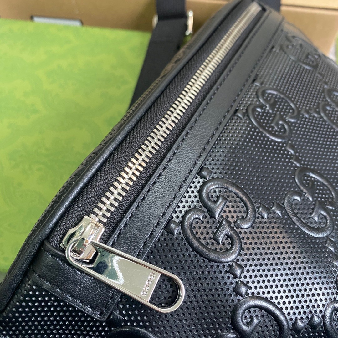 658582 GG embossed belt bag