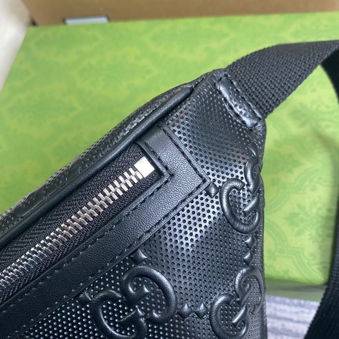 658582 GG embossed belt bag