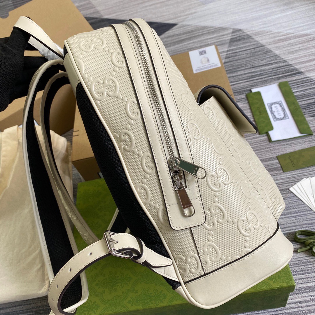 658579 GG embossed backpack