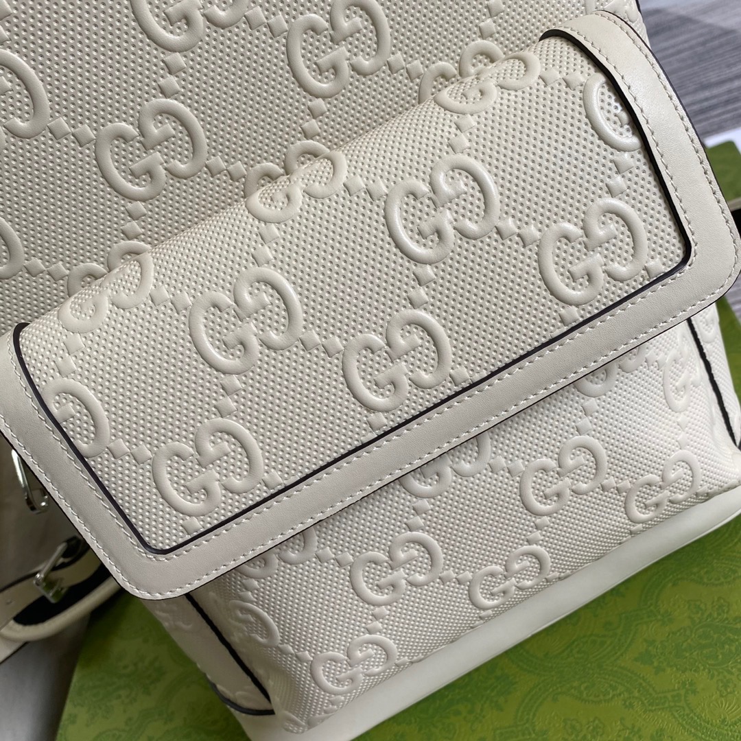 658579 GG embossed backpack