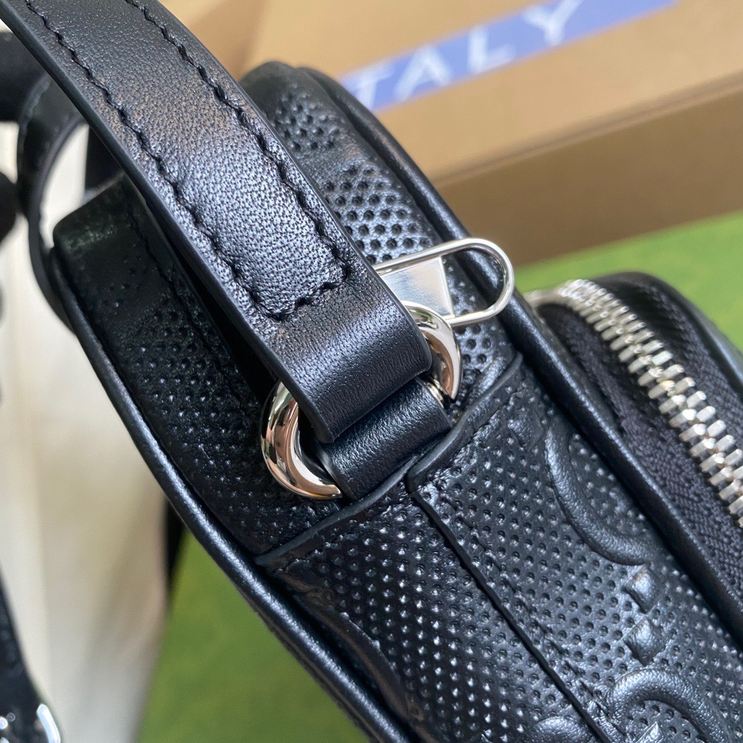 658553 GG embossed mini bag, Travel Bags for Women