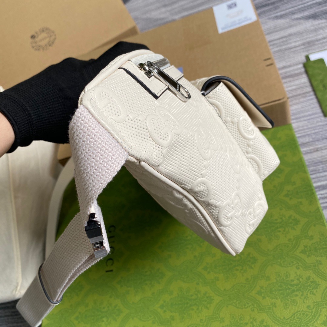 645093 GG embossed belt bag