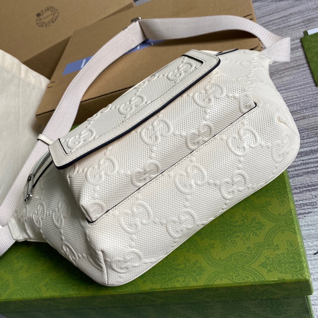 645093 GG embossed belt bag