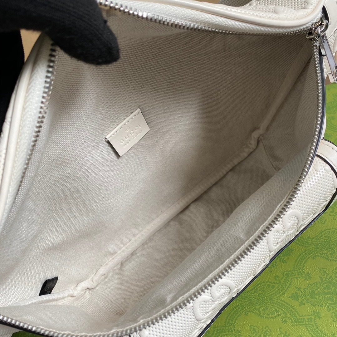 645093 GG embossed belt bag