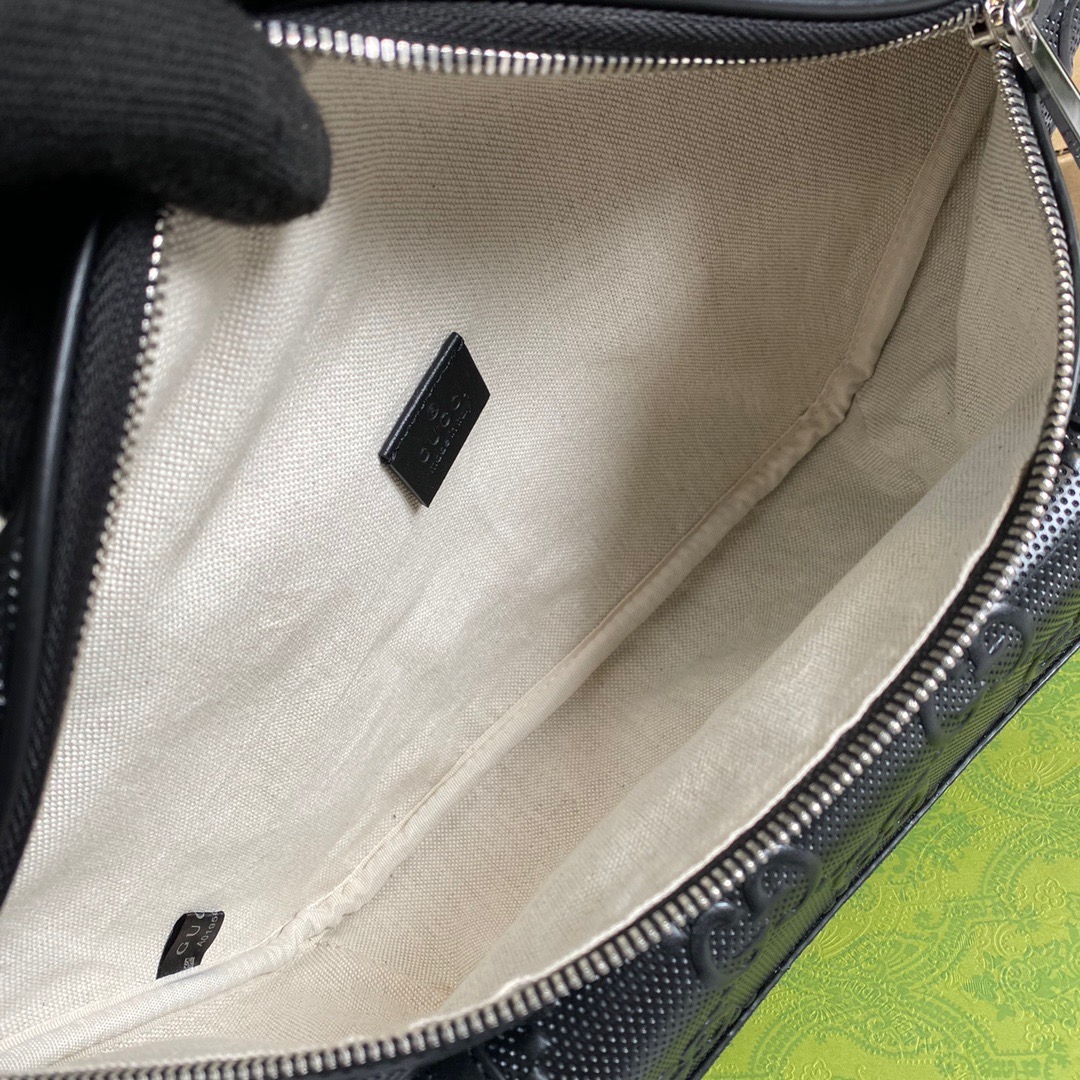 645093 GG embossed belt bag
