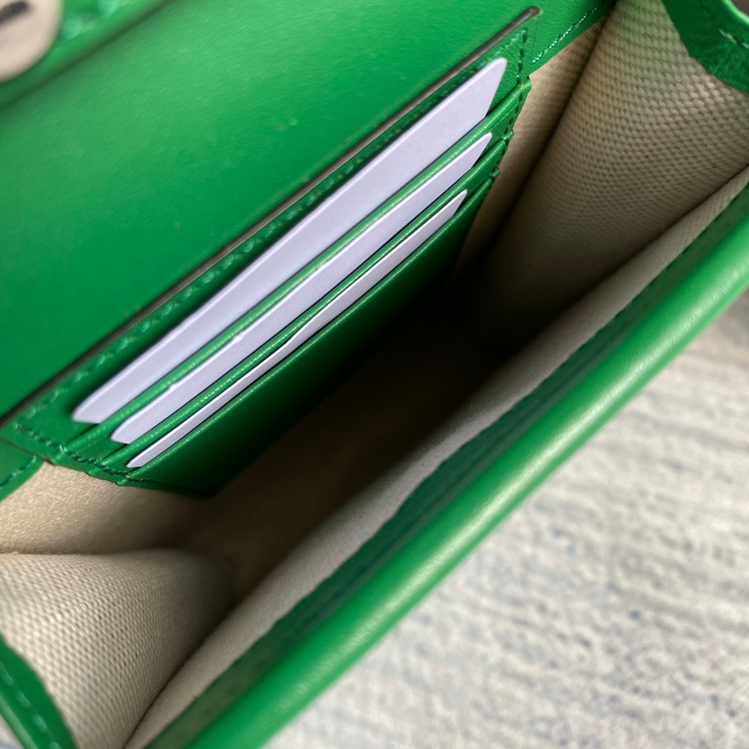 625571 GG embossed mini bag, gucci Strapped Wallets for Men