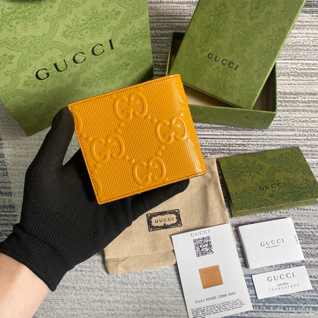 625571 GG embossed wallet, gucci 