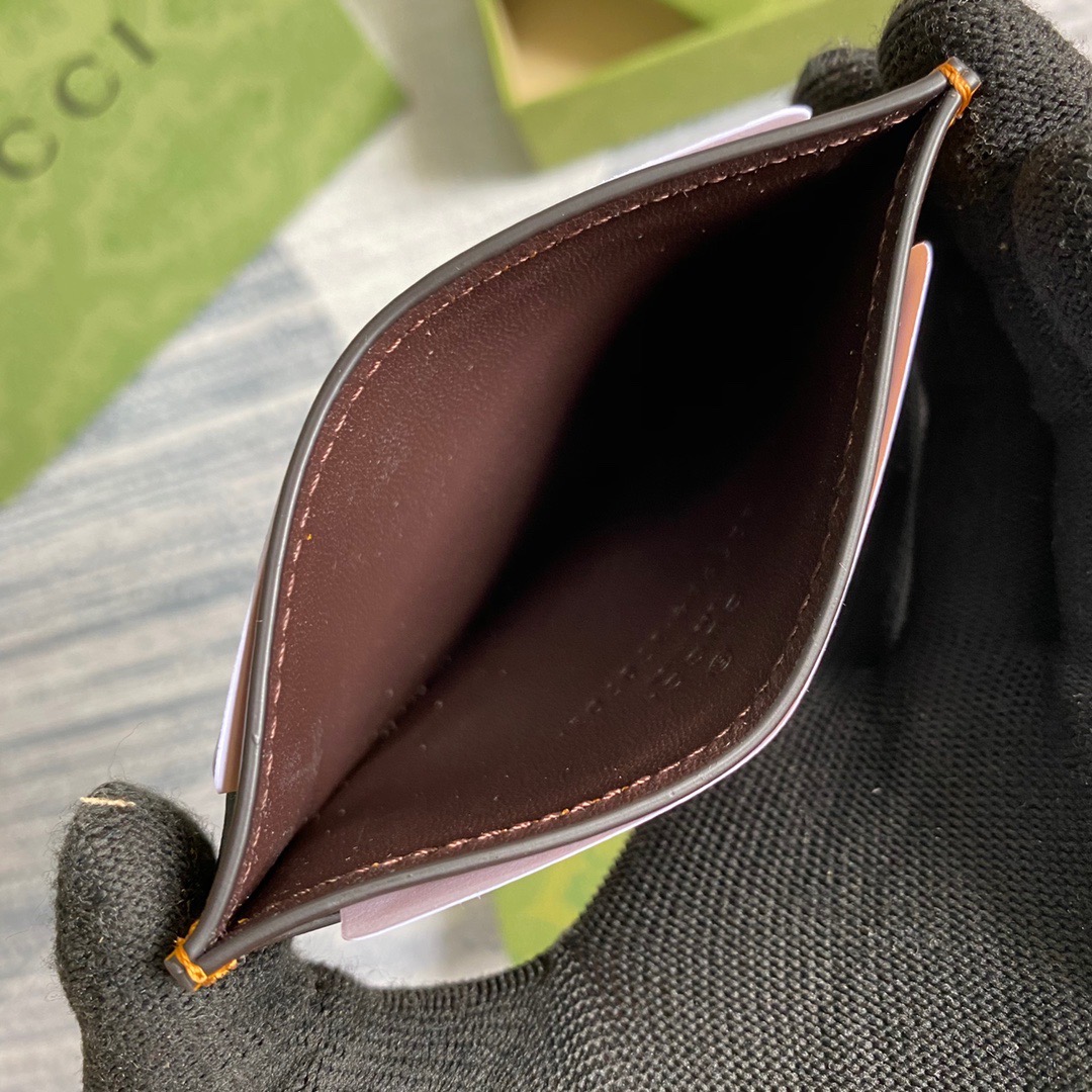 625564 GG embossed card case, gucci 