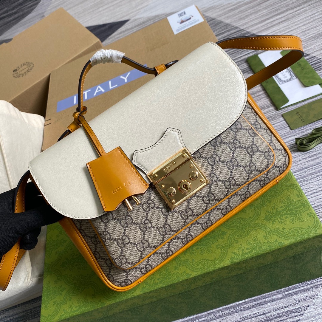 644527 Padlock small shoulder bag, Gucci Top Handle Bags for Women