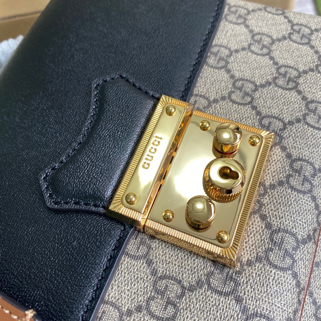 644527 Padlock small shoulder bag, Gucci Top Handle Bags for Women