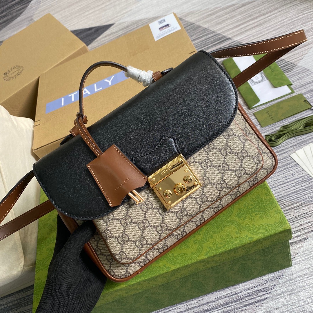 644527 Padlock small shoulder bag, Gucci Top Handle Bags for Women