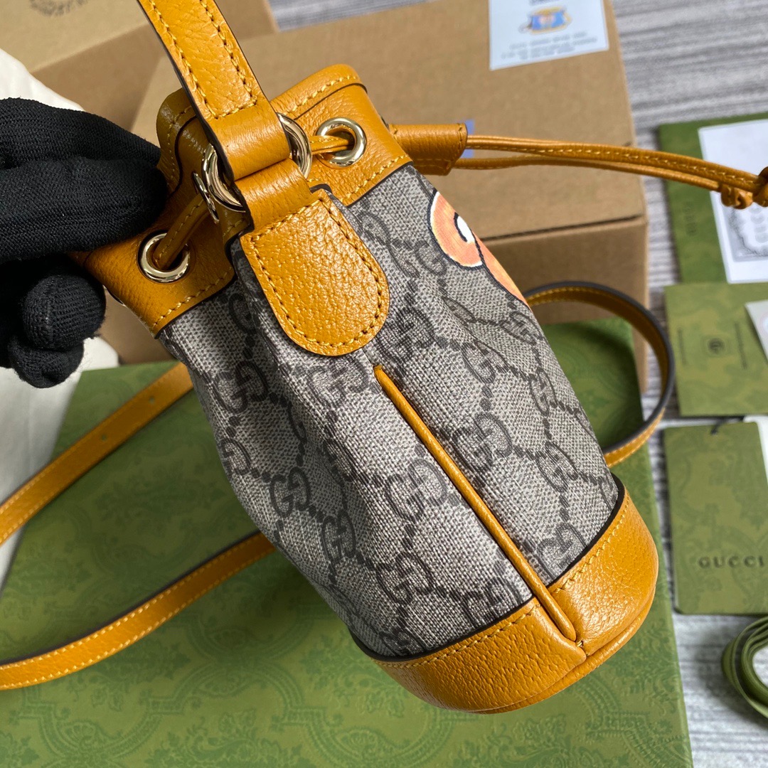 660304 KAI x Gucci Ophidia mini bucket bag
