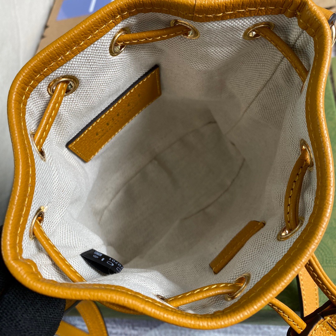660304 KAI x Gucci Ophidia mini bucket bag