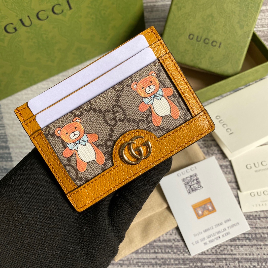 660512  KAI x Gucci card case