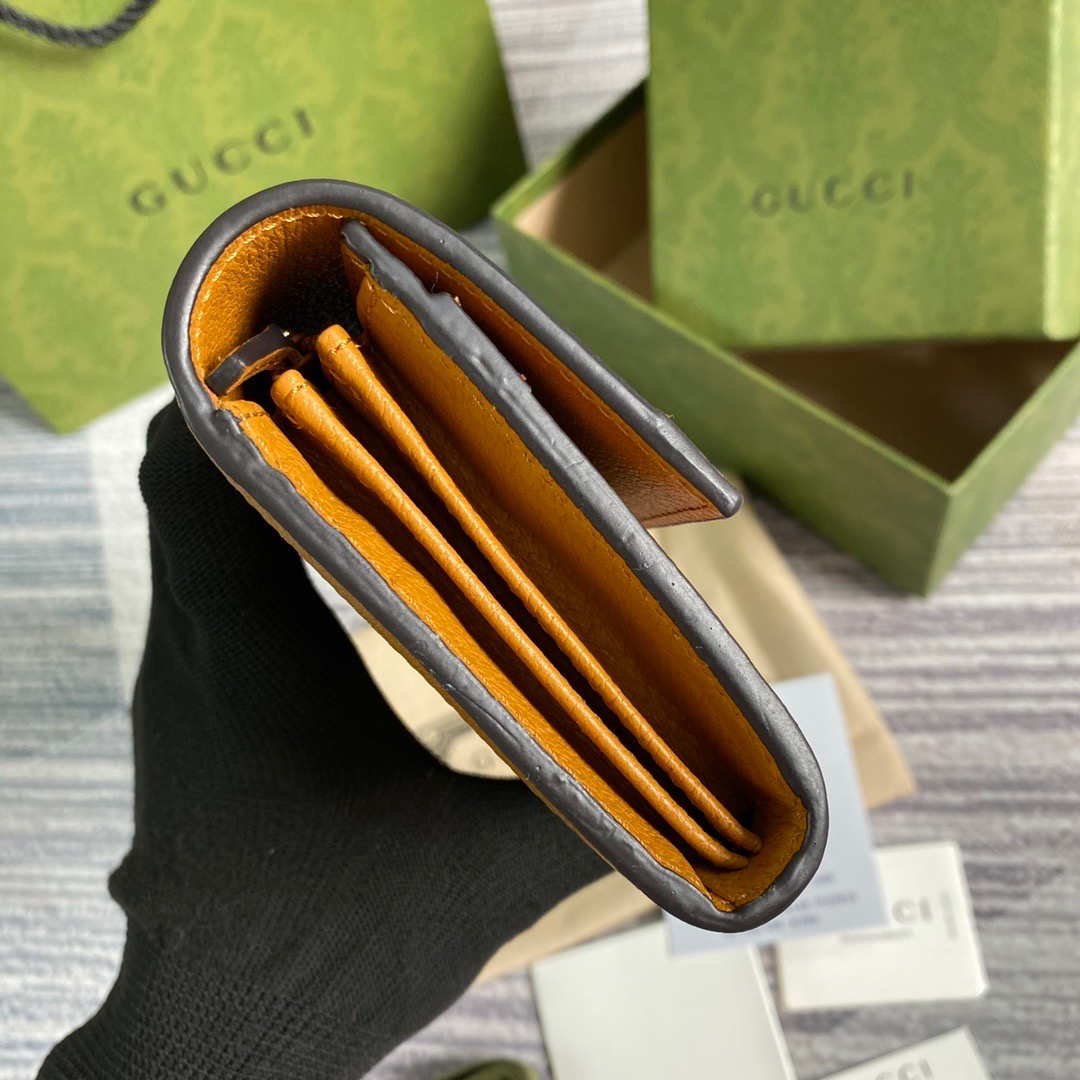 KAI X Gucci Ophidia GG continental wallet, GUCCI Small Accessories