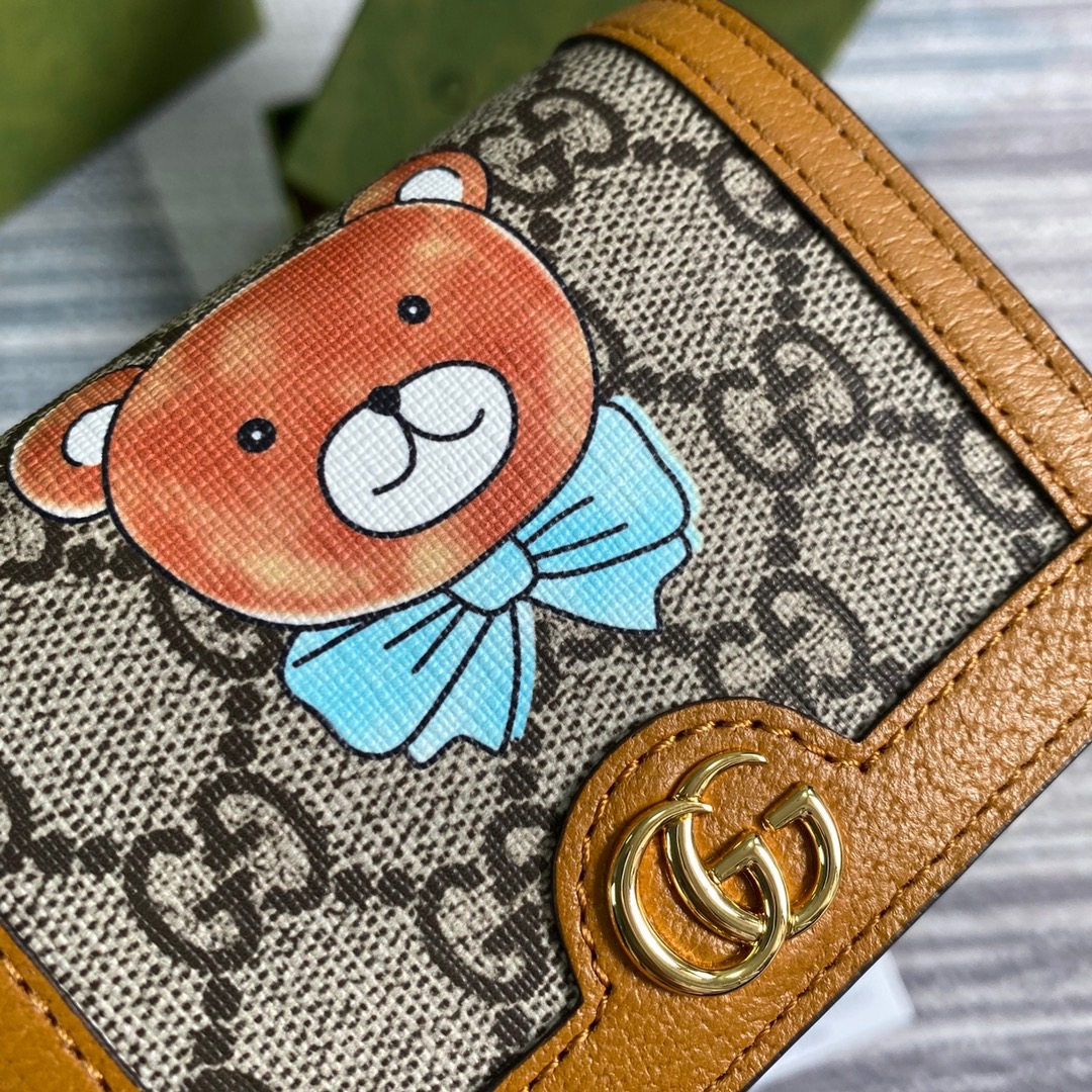 KAI X Gucci Ophidia GG card case